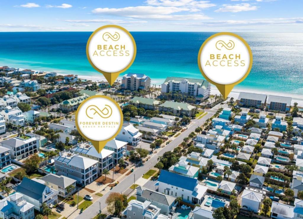 Crystal Del Mar With Private Pool And Gulf Views Destin Luaran gambar